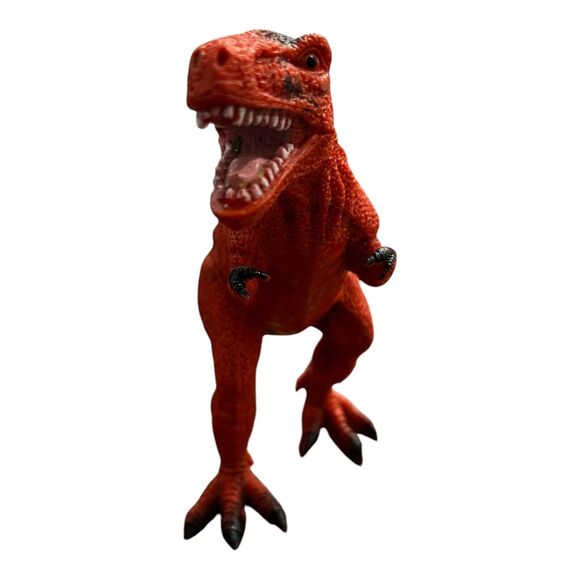 Vintage 2006 Major Trading Detailed Realistic TRex Dinosaur 5" Vinyl Figure - Picture 2 of 5